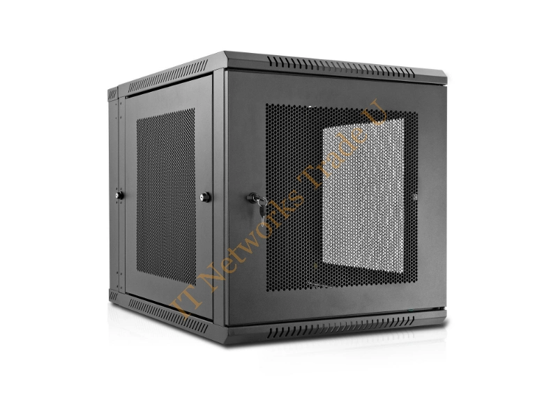 V7 RMWC12U-1E Wall mounted rack 12U 100kg Black rack Accessory