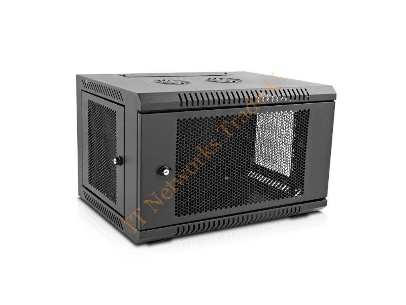 V7 RMWC6U-1E Wall mounted rack 90.7kg Black rack Accessory