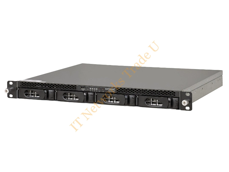 RN3138-100NES - Netgear ReadyNAS 3138 Rack (1U) Ethernet LAN Black NAS Servers