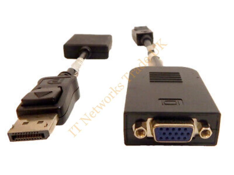 RN699-L2 Dell Display Port to VGA Video Adapter for Latitude E5400 / E6400 Connector