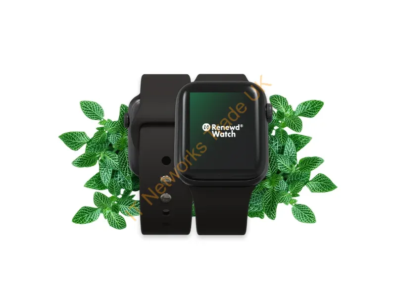 RND-W41140 - Renewd Watch Series 4 Space Gray/Black 40mm