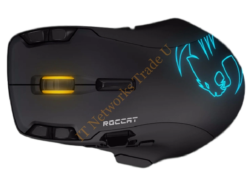 ROC-11-852 - ROCCAT LEADR RF Wireless+USB Optical 12000DPI Right-hand Black mice