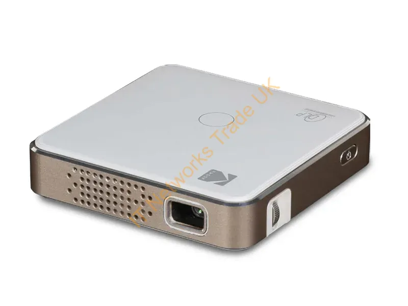 RODPJS75 - Kodak RODPJS75 data projector Short throw projector 75 ANSI lumens DLP nHD (640x360) Gold, White