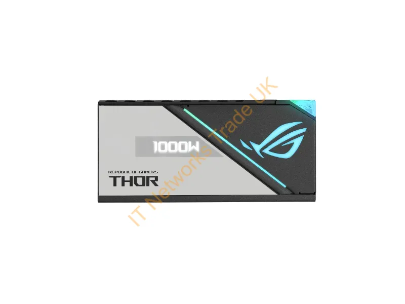 ROG-THOR-1000P2-GAMING - Asus Rog-Thor-1000P2-Gaming Power Supply Unit 1000 W 24-Pin Atx Atx Black, Silver