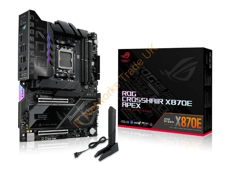 ROGCROSSHAIRX870EAPE - Asus Rog Crosshair X870E Apex Amd X870E Socket Am5 Atx