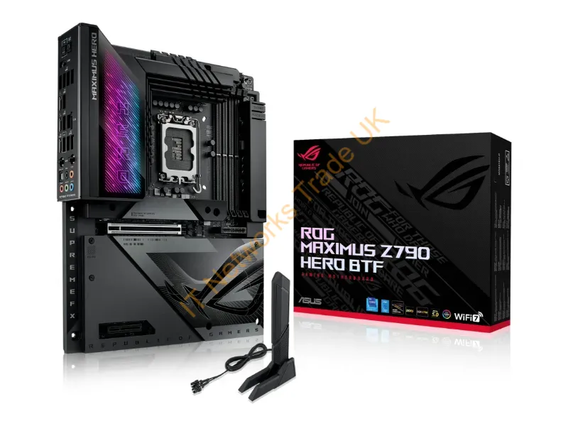 ROGMAXIMUSZ790HEROBTF - Asus Rog Maximus Z790 Hero Btf Intel Z790 Lga 1700 Atx