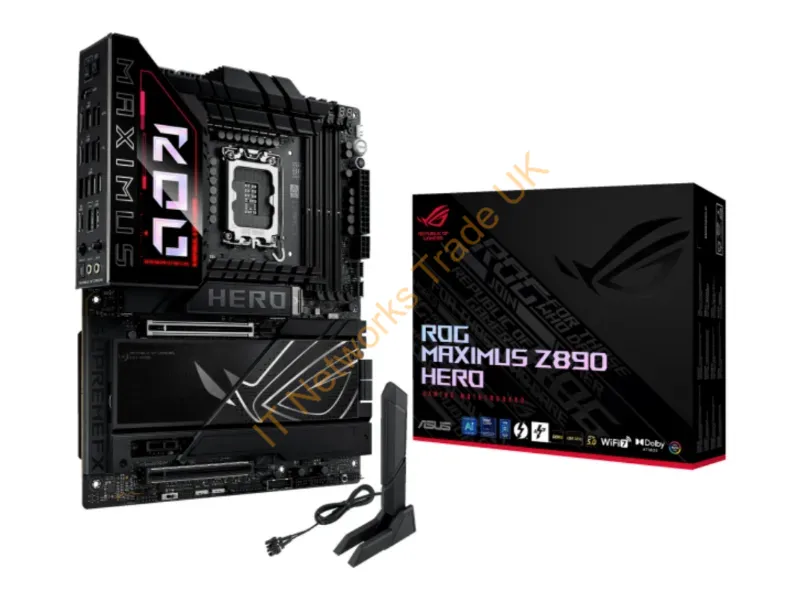 ROGMAXIMUSZ890HERO - Asus Rog Maximus Z890 Hero Intel Z890 Lga 1851 (Socket V1) Atx