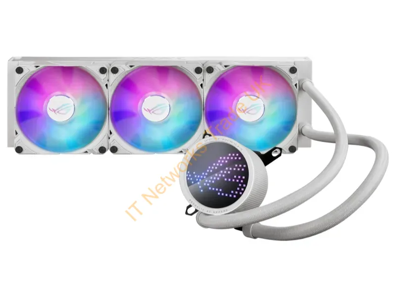 ROGRYUOIII360ARGBWHT - Asus Rog Ryuo Iii 360 Argb Wht Processor Liquid Cooling Kit 4.72" (12 Cm) White