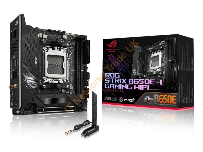 ROGSTRIXB650E-IGAMINGWIFI - Asus Rog Strix B650E-I Gaming Wifi Motherboard Amd B650 Socket Am5 Mini Itx