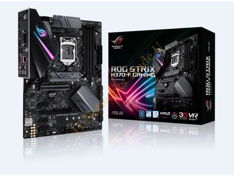 ASUS ROG STRIX H370-F GAMING Intel H370 LGA 1151 (Socket H4) ATX