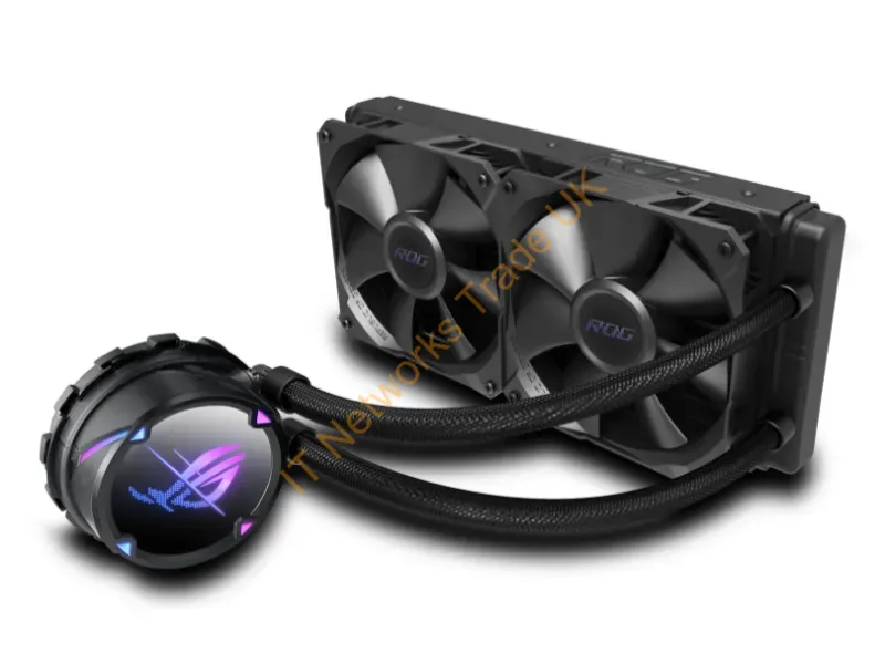 ROGSTRIXLCII240 - Asus Rog Strix Lc Ii 240 Processor All-In-One Liquid Cooler 4.72" (12 Cm) Black