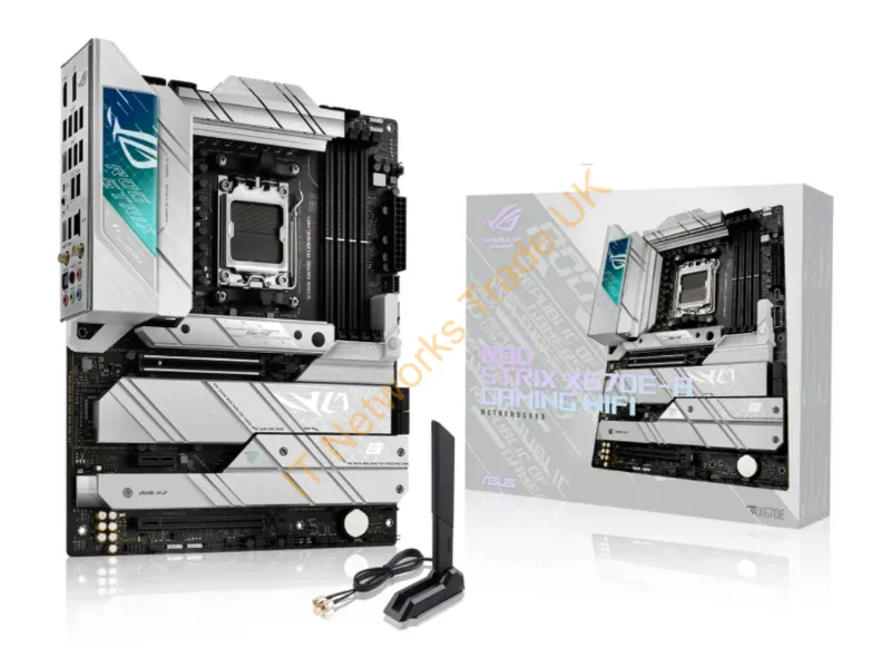 ROGSTRIXX670E-AGAMINGWIFI - Asus Rog Strix X670E-A Gaming Wifi Amd X670 Socket Am5 Atx
