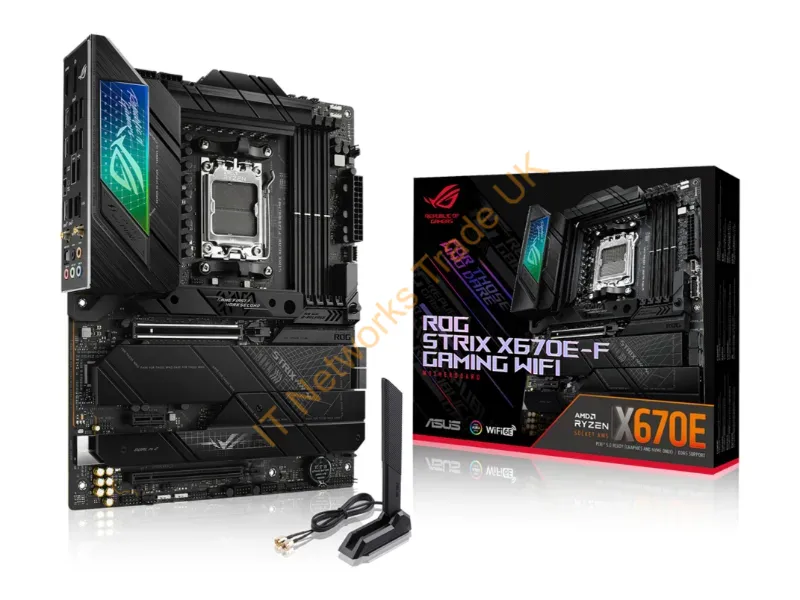 ROGSTRIXX670E-FGAMINGWIFI - Asus Rog Strix X670E-F Gaming Wifi Amd X670 Socket Am5 Atx