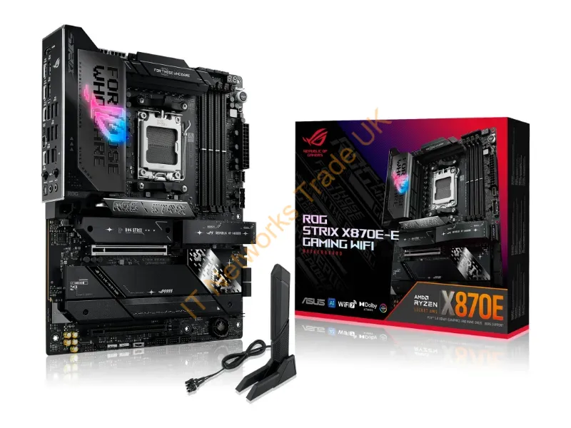 ROGSTRIXX870E-EGA - Asus Rog Strix X870E-E Gaming Wifi Amd X870E Socket Am5 Atx