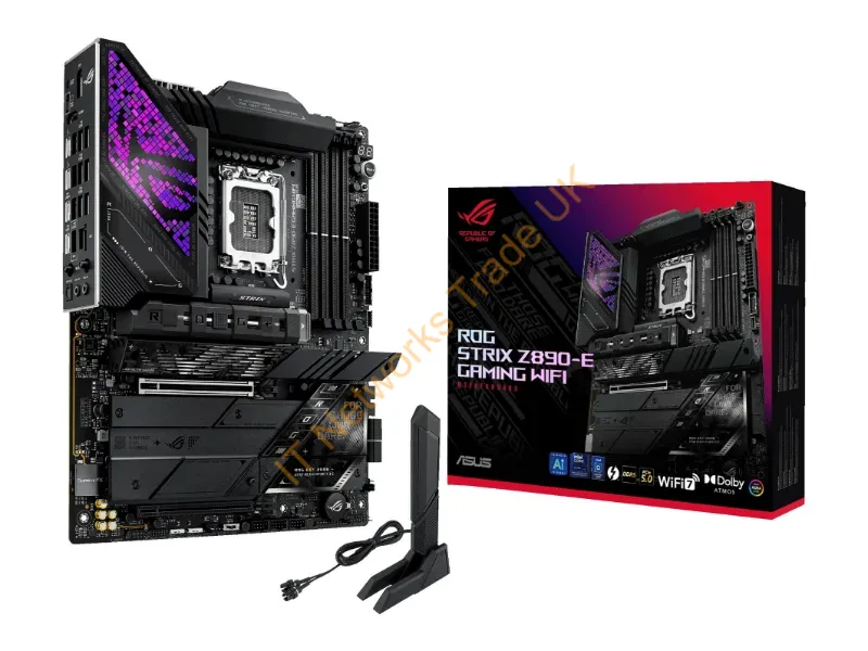 ROGSTRIXZ890-EGAMINGWIFI - Asus Rog Strix Z890-E Gaming Wifi Intel Z890 Lga 1851 (Socket V1) Atx