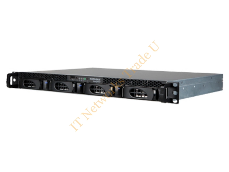 RR2304G2-100NES - Netgear ReadyNAS 2304G2 Rack (1U) Ethernet LAN Black NAS Servers