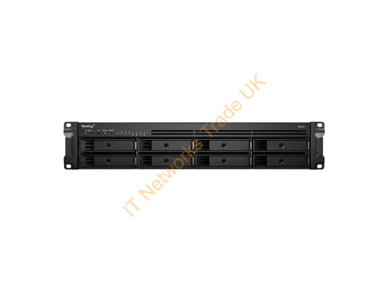 RS1221+ - Synology Rackstation Rs1221+ Nas/Storage Server Rack (2U) Ryzen Embedded V1500B 4 Gb Ddr4 0 Tb Diskstation Manager Black