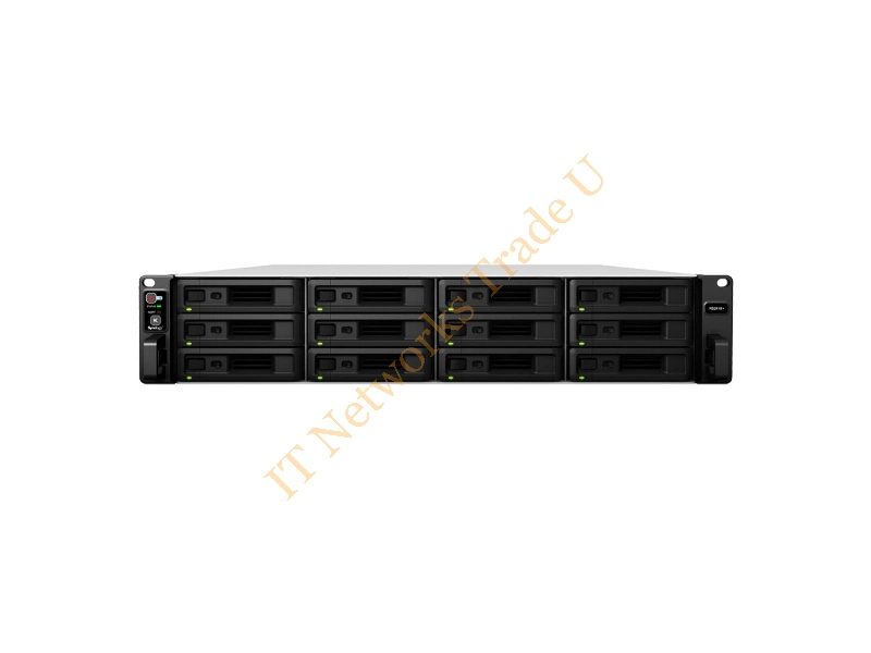 RS2418+72TB-SIW - Synology RS2418+72TB-SIW NAS Rack (2U) Ethernet LAN Black storage server NAS Servers