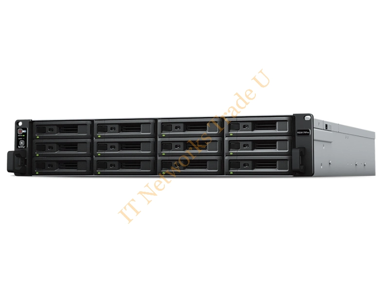 RS3617RPXS/120TB-EXOS - Synology RS3617RPxs NAS Rack (2U) Ethernet LAN Black, Grey NAS Servers