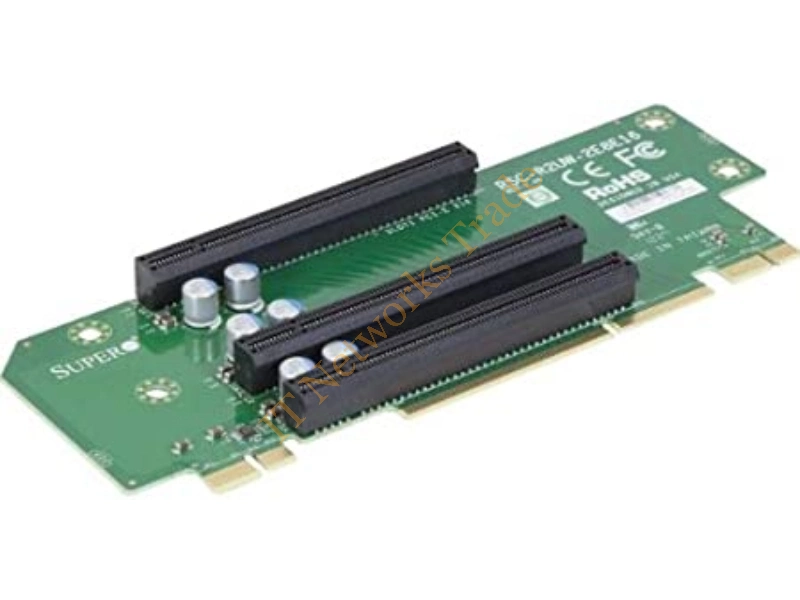RSC-R2UW-2E8E16 Supermicro RSC-R2UW-2E8E16 2U LHS WIO PCI-Express x8 & PCI-Express x16 Riser Card Server Accessory