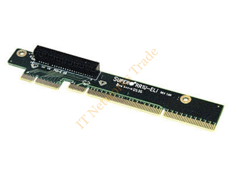 RSC-RR1U-E8 Supermicro RSC-RR1U-E8 1U LHS PCI-Express x8 Riser Card Server Accessory
