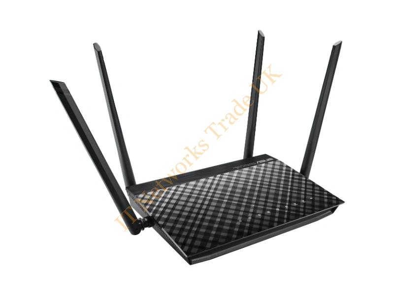 RT-AC1200G Asus RT-AC1200G AC1200 Dual-Band Wi-Fi Router w/ Four 5dBi Antennas and Parental Controls Wireless Router