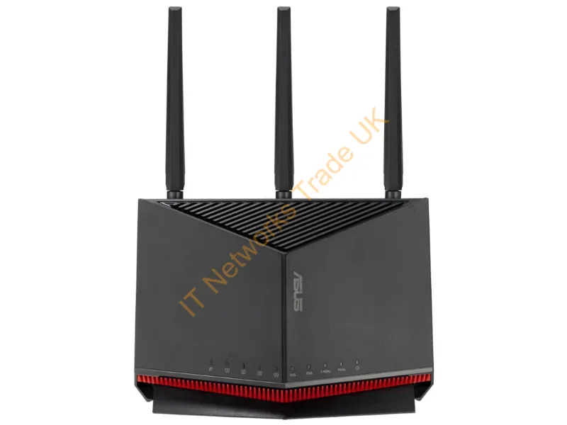 RT-BE86U - Asus Rt-Be86U Wireless Router 10 Gigabit Ethernet Dual-Band (2.4 Ghz / 5 Ghz) Black