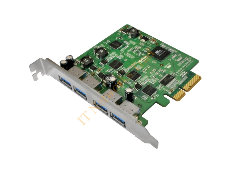 RU1144CM HP HighPoint 4-Port USB 3.0 PCI-Express 2.0 x4 RAID Host Bus Adapter Power Adapter Accessory