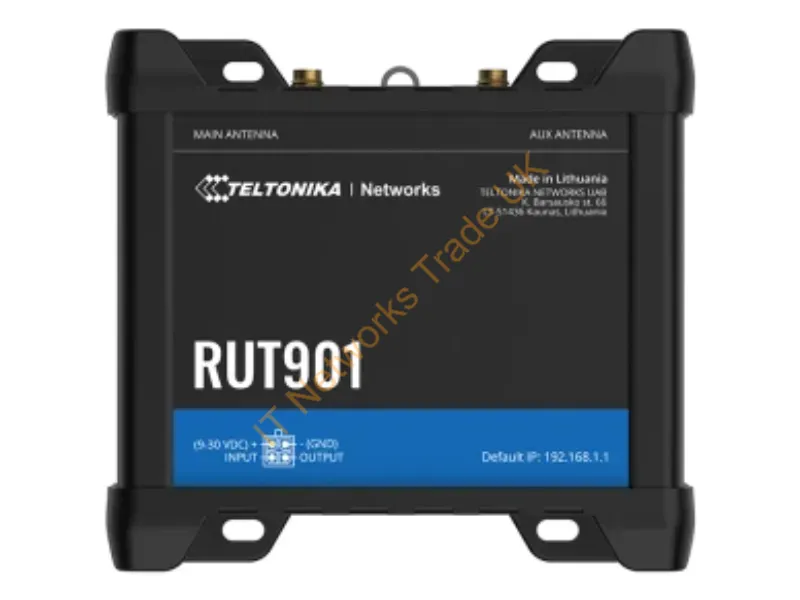RUT901000000 - Teltonika RUT901 Cellular LTE Router