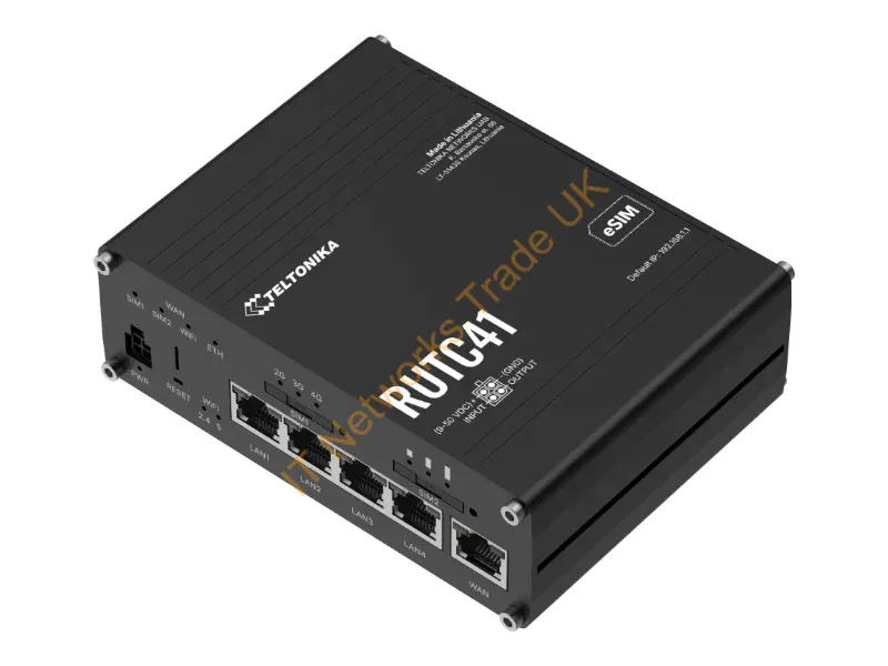 RUTC41000000 - Teltonika RUTC41 - Wireless Router - WWAN 4-Port-Switch