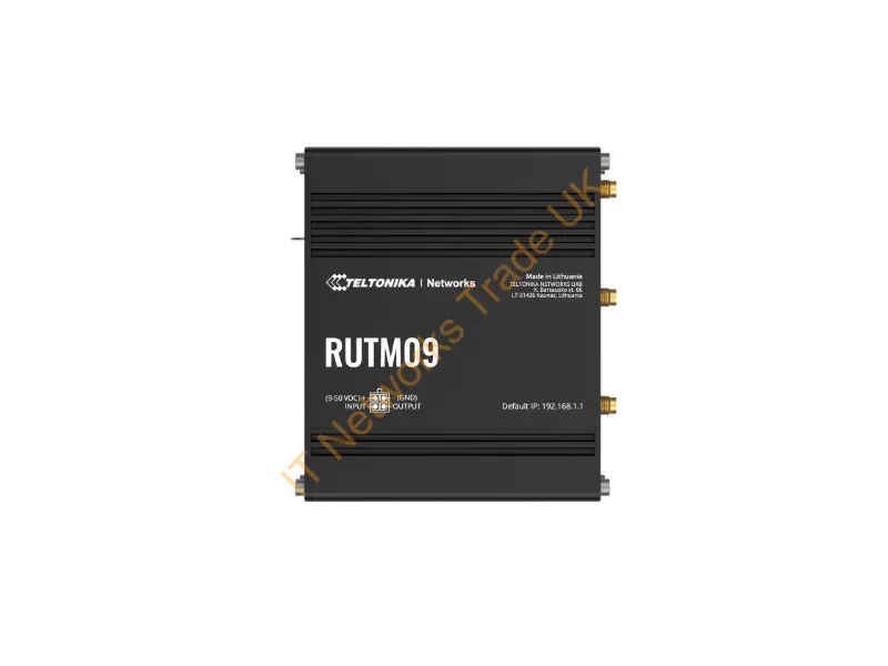 RUTM09000000 - Teltonika RUTM09 Industrial Wired 4G-LTE-Router