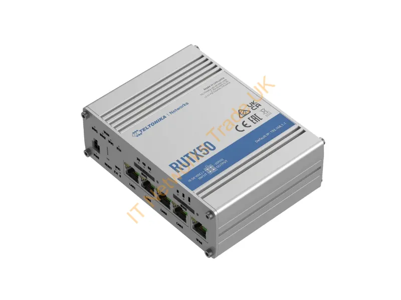RUTX50000000 - Teltonika RUTX50 Wireless Router 4-Port-Switch