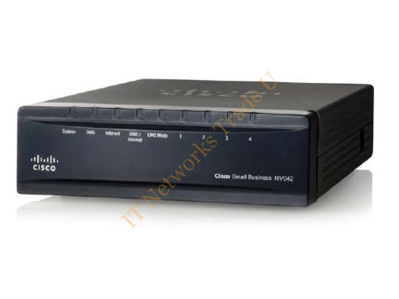 RV042-UK - Cisco RV042 Ethernet LAN Black wired router