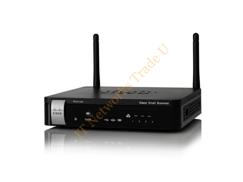 RV215W-E-K9-G5 - Cisco RV215W Single-band (2.4 GHz) Fast Ethernet Black network wireless router