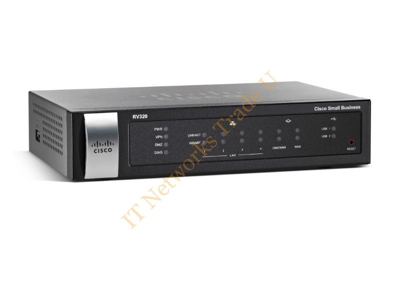RV320-K9-G5 - Cisco RV320 Dual WAN VPN Router 4 GbE Ports
