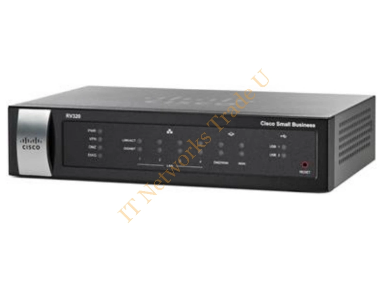 RV320-WB-K9-G5 - Cisco RV320 Ethernet LAN Black wired router
