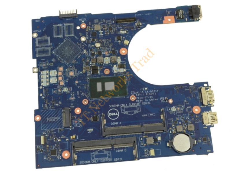 RV4XN Dell Laptop Motherboard with Intel i7-6500U 2.5GHz for Inspiron 15 5559