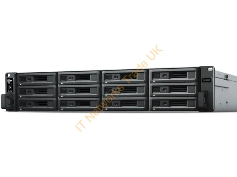 RX1223RP - Synology Rx1223Rp Storage Drive Enclosure Hdd/Ssd Enclosure Black 2.5/3.5"