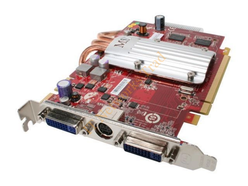 RX2600XT-T2D512EZ MSI Radeon HD2600XT 512MB Dual DVI/ Hdcp PCI Express Video Graphics Card