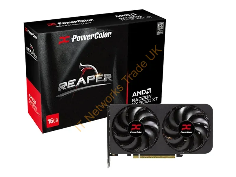 RX9060XT16G-A - VGA PowerColor Radeon Reaper RX 9060 XT 16GB GDDR6