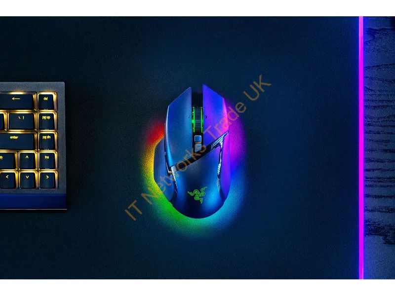 RZ01-04620100-R3U1 - Razer Basilisk V3 Pro Mouse Gaming Right-Hand Rf Wireless + Bluetooth + Usb Type-C Optical 30000 Dpi