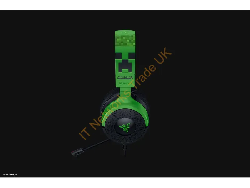 RZ04-05180200-R3M1 - Razer Kraken V4 X Headset Wired Head-band Gaming USB Type-C / USB Type-A Black, Green