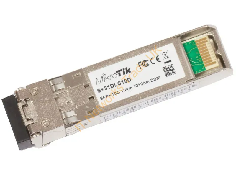 S+31DLC10D - Mikrotik S+31DLC10D Fiber optic 1310nm 10000Mbit/s SFP+ network transceiver module