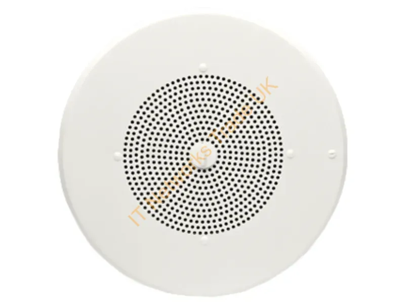 S-500 - Valcom S-500 Loudspeaker 1-Way White Wired 5 W