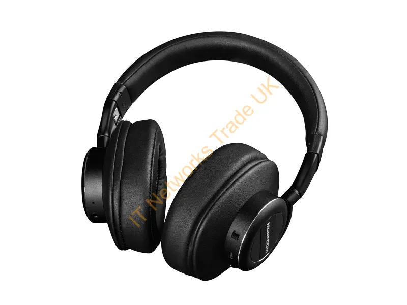 S-MC-1001HF - Modecom S-MC-1001HF headphones/headset Wired Head-band Music Bluetooth Black