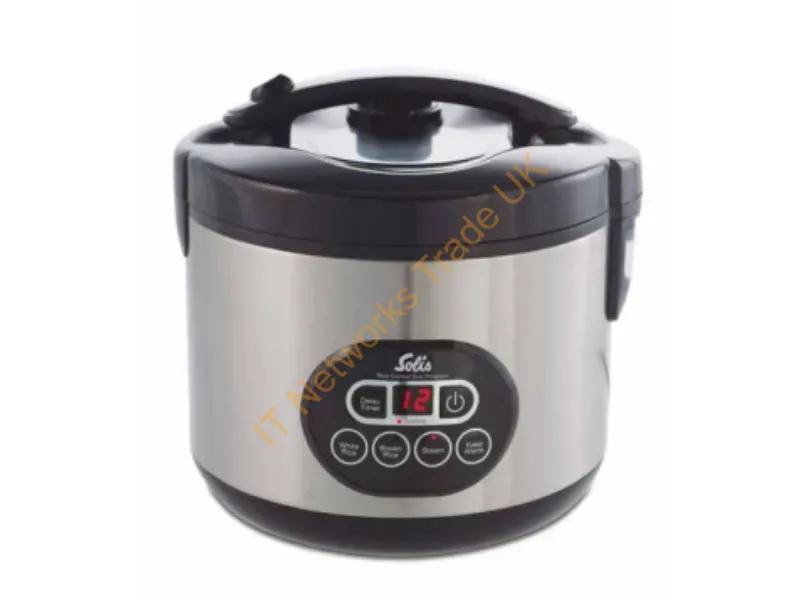 S0122 - Solis 979.30 rice cooker 1.2 L 500 W Stainless steel