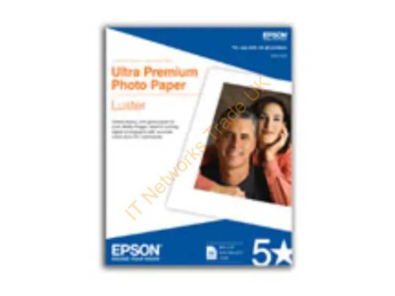 S041407 - Epson Ultra Premium Photo Paper Luster - 13" X 19" - 50 Sheet