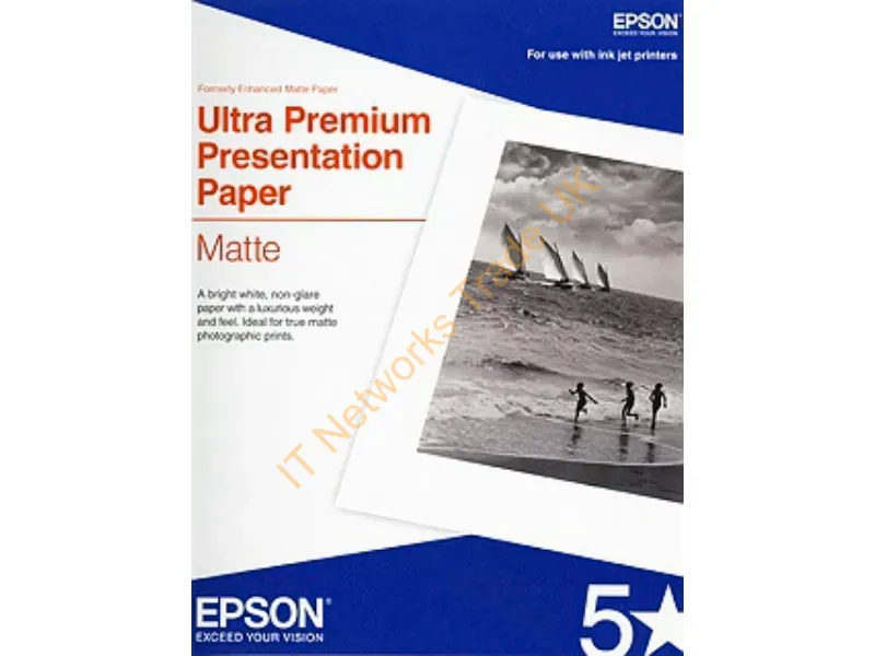 S041605 - Epson Ultra Premium Presentation Paper Matte White