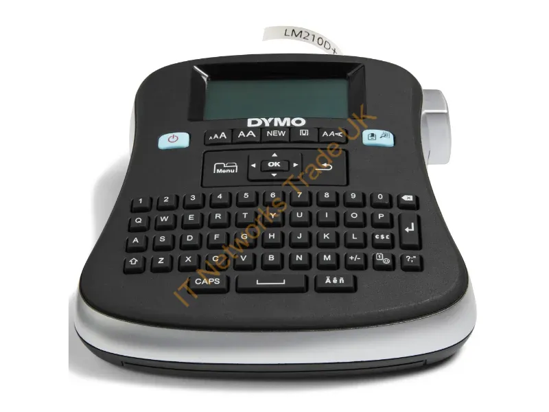 S0784440 - DYMO LabelManager 210D+ Label Maker | Desktop Label Printer | Portable Label Maker with QWERTY Keyboard | Large Display & One-Touch Smart Keys | For Home & Office