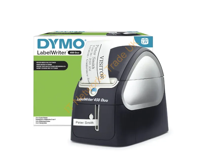 S0838920 - DYMO LabelWriter 450 Duo Direct thermal / thermal transfer 600 x 300DPI label printer Printers